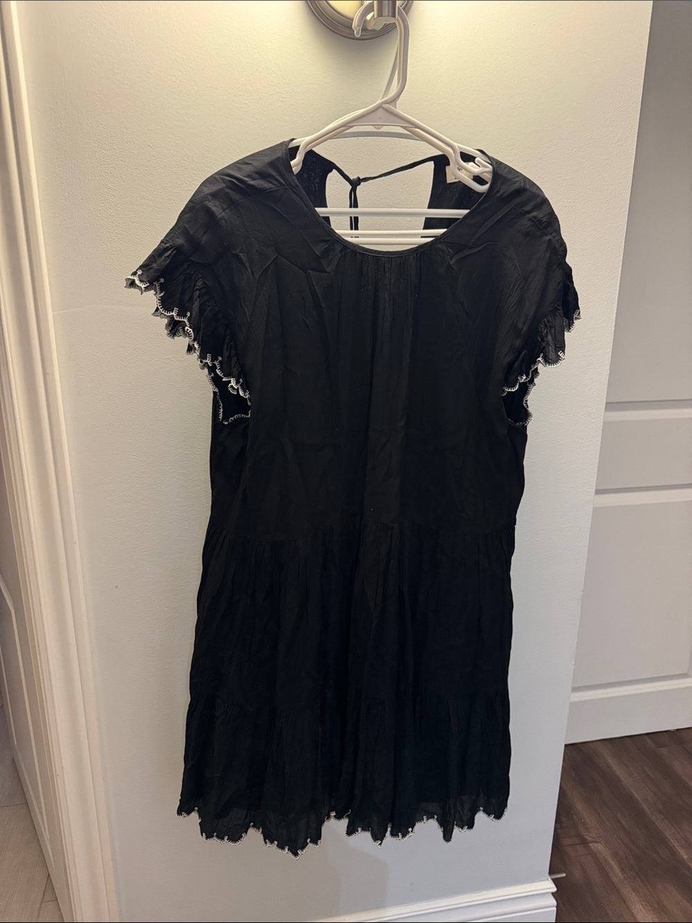 Wilfred Women's Black Short Sleeve Dress